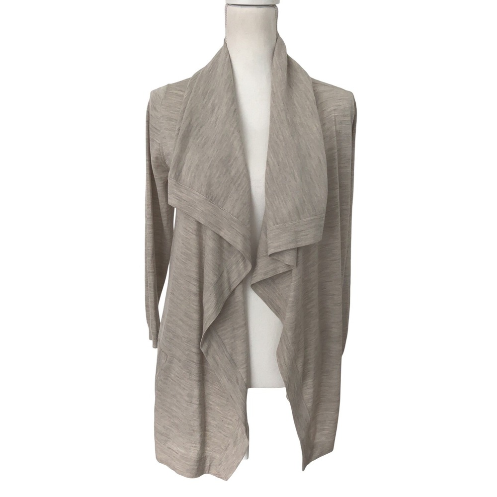 Theory‎ Maritza B Preen open front wool blend cardigan SZ: M